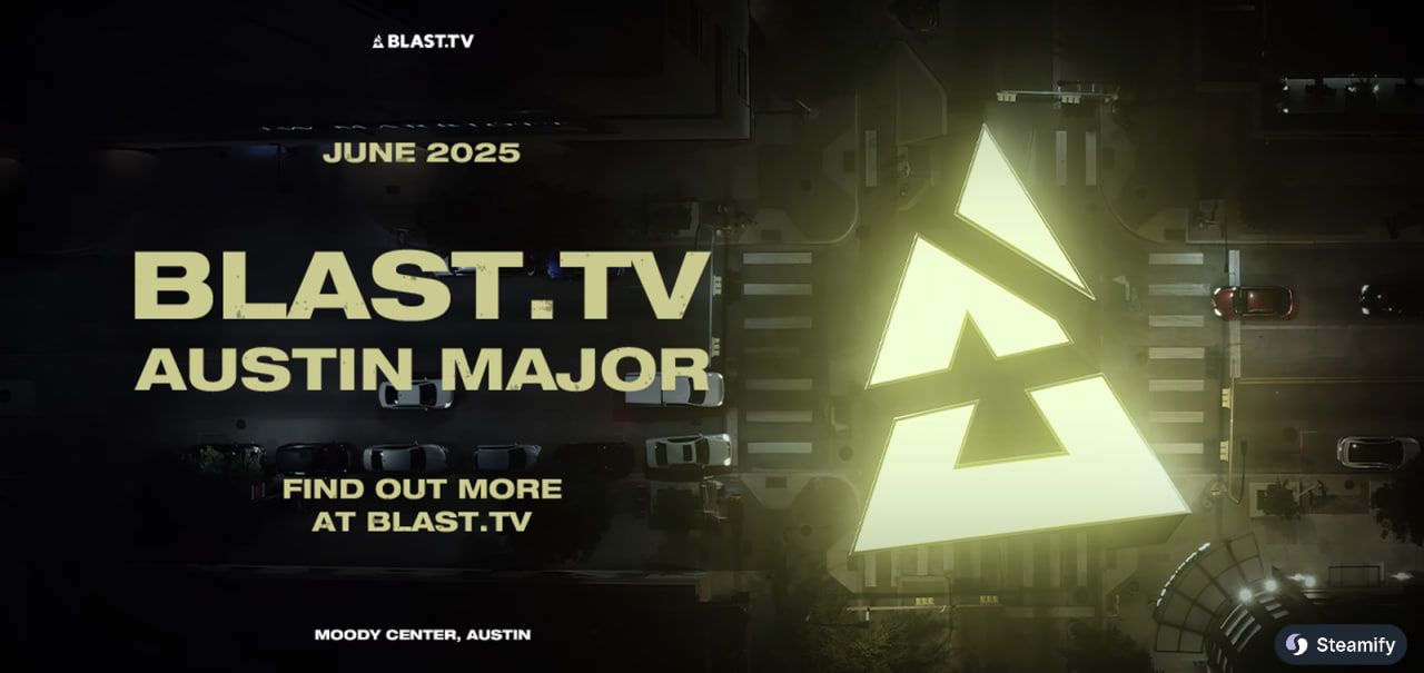 BLAST.tv Austin Major 2025: Стикеры, пропуск зрителя и Pick'Em Challenge в CS2